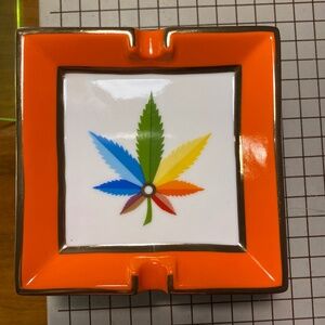 Jonathan Adler Sinsemilla Square Ashtray New In Box